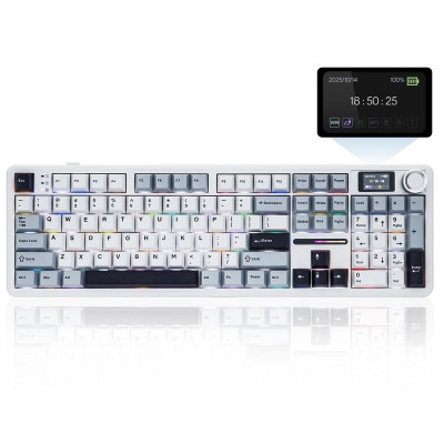 AULA F108 Pro Reaper Switch Wireless (6978080501318) White