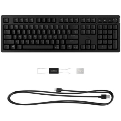 HyperX Alloy Rise PBT HX Red USB Black (7G7A3AA)