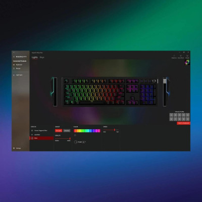 HyperX Alloy Rise PBT HX Red USB Black (7G7A3AA)