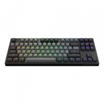 Dark Project One KD87A PBT Gateron Mechanical Yellow (DPO-KD-87A-004100-GYL)