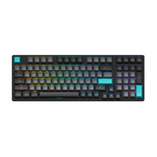 Akko 3098B Black&Cyan CS Silver EN/UKR RGB