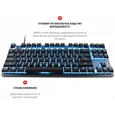 Motospeed GK82 Outemu Blue USB/Wireless Black (mtgk82bmb)