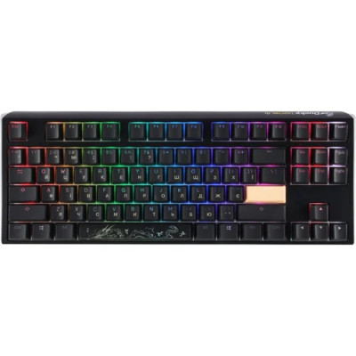 Ducky One 3 TKL RGB Cherry MX Red (DKON2187ST-RUAPXCLAWSC1) Black