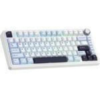 AULA F75 Pink Switch (6978080504883) White