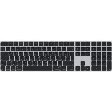 Apple Magic Keyboard with Touch ID and Numeric Keypad for Mac with Apple silicon USB-C Black Keys (MXK83)