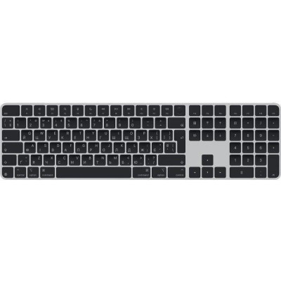 Apple Magic Keyboard with Touch ID and Numeric Keypad for Mac with Apple silicon USB-C Black Keys (MXK83)