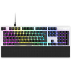 NZXT Full Size Gateron Red Switches UK EN Layout White (KB-1FSUK-WR)