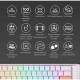Ducky One 3 SF RGB Cherry MX Brown (DKON2167ST-BUAPXPWWWSC1) White