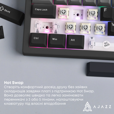 AJAZZ AK650 Day Dream Switch Gradient Black (AK650-DD-BG)