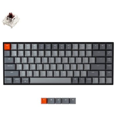 Keychron K2 84 Key Gateron G PRO Brown Hot Swap RGB WL UA Black (K2B3H_KEYCHRON)
