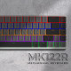 GamePro MK122R Red Switch Low Profile Dark Gray GamePro MK122R Red Switch Low Profile Dark Gray