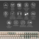 Ducky One 3 Cherry MX Brown (DKON2108-BUAPXMAEGGC1) Matcha Cream