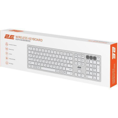 2E KS270 Silver/White (2E-KS270WBWH_UA)