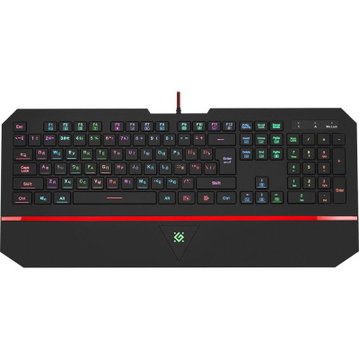 Defender Dominant GK-092L RGB USB Black (45092)