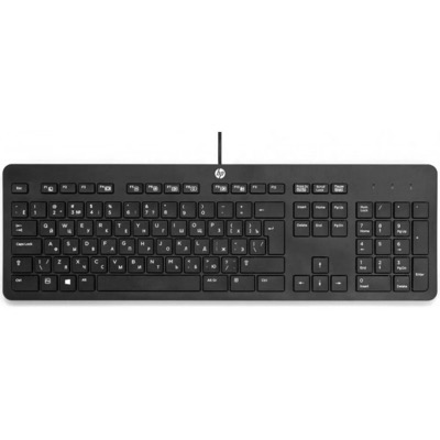 HP USB Business Slim Keyboard Ru Black (803181-251)