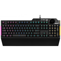 ASUS TUF Gaming K1 USB Black Ru (90MP01X0-BKRA00)