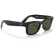 Ray-Ban Meta Wayfarer Shiny Black Frame Green Lenses (RW4006 601/71 50-22)