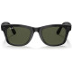 Ray-Ban Meta Wayfarer Shiny Black Frame Green Lenses (RW4006 601/71 50-22)