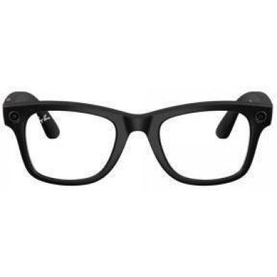 Ray-Ban Meta Wayfarer Gen 2 Standard Matte Black Frame / Clear Lenses (RW4012 601SSB 50-22)