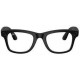 Ray-Ban Meta Wayfarer Gen 2 Standard Matte Black Frame / Clear Lenses (RW4012 601SSB 50-22)