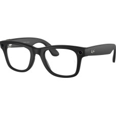 Ray-Ban Meta Wayfarer Gen 2 Standard Matte Black Frame / Clear Lenses (RW4012 601SSB 50-22)