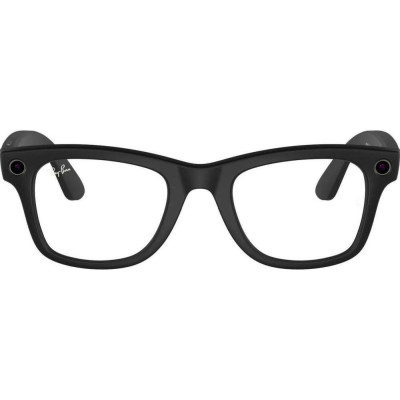 Ray-Ban Meta Wayfarer Gen 2 Standard Matte Black Frame / Clear Lenses (RW4012 601SSB 50-22)