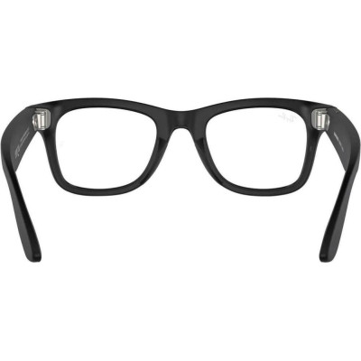 Ray-Ban Meta Wayfarer Gen 2 Standard Matte Black Frame / Clear Lenses (RW4012 601SSB 50-22)