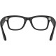 Ray-Ban Meta Wayfarer Gen 2 Standard Matte Black Frame / Clear Lenses (RW4012 601SSB 50-22)