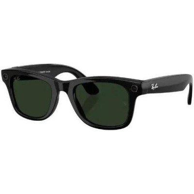 Ray-Ban Meta Wayfarer Gen 2 Stand.Shiny B. Frame/Clear to Graphite Green Transit.Lens (RW4012 601/1M 50-22)