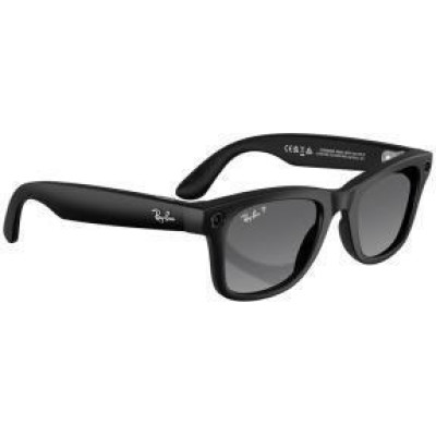 Ray-Ban Meta Wayfarer Gen 2 Large Matte Black Frame / Gradient Graphite Lenses (RW4012 601ST3 53-22)