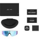 Oakley Meta Vanguard Prizm Sapphire Lenses / White Frame (OW8001-0652)