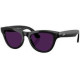 Ray-Ban Meta Skyler Gen 2 St. Shiny Black Frame/Clear to Amethyst Transitions Lenses (RW4014 601/CH 52-20)