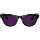 Ray-Ban Meta Skyler Gen 2 St. Shiny Black Frame/Clear to Amethyst Transitions Lenses (RW4014 601/CH 52-20)