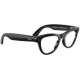 Ray-Ban Meta Skyler Gen 2 St. Shiny Black Frame/Clear to Amethyst Transitions Lenses (RW4014 601/CH 52-20)