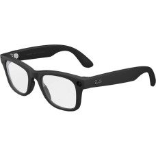 Ray-Ban Meta Wayfarer Gen 2 Large Matte Black Frame / Clear Lenses (RW4012 601SSB 53-22)