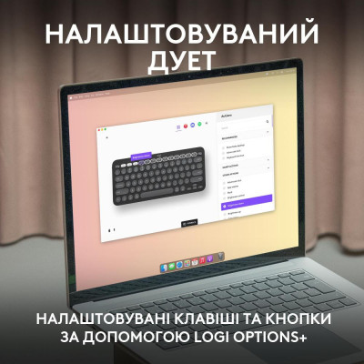 Logitech Pebble 2 Combo for Mac Graphite (920-012244)