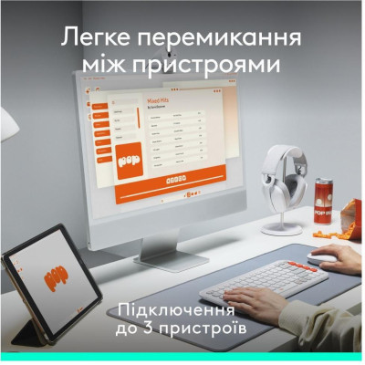 Logitech POP Icon Combo Tonal Rose (920-013142)