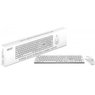 MSI FORGE K210 W COMBO WHITE