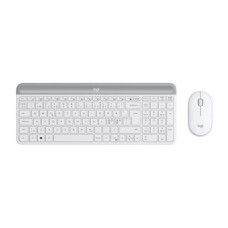 Logitech MK470 Wireless Slim UA Off-White (920-009205)