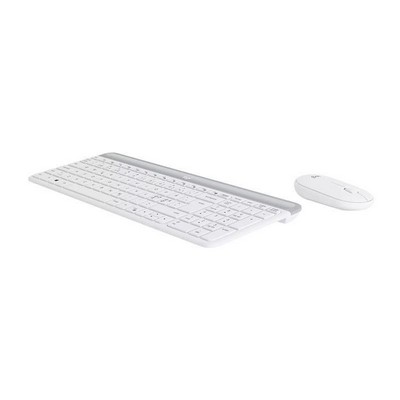 Logitech MK470 Wireless Slim UA Off-White (920-009205)