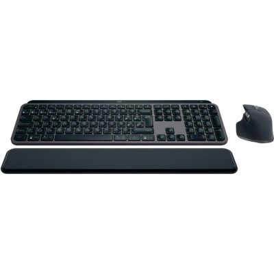 Logitech MX Keys S PLUS PALMREST + MX Master 3S Combo Graphite UA (920-011614)