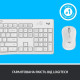 Logitech MK295 Silent Off-White UA (920-009824)