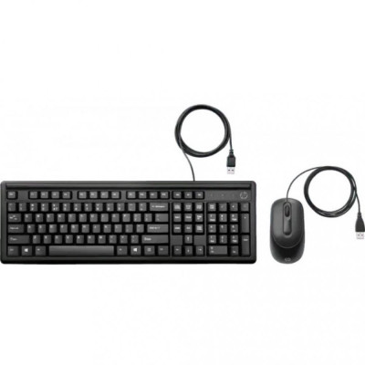 HP Keyboard and Mouse 160 (6HD76AA)