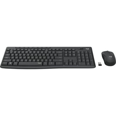 Logitech MK295 Silent Wireless UA Graphite (920-009800)
