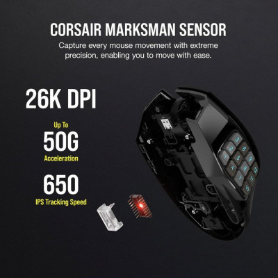 Corsair MMO SCIMITAR ELITE WIRELESS (CH-9314311)