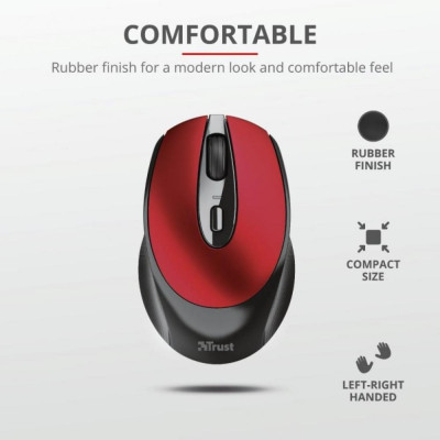 Trust Zaya Rechargeable WL Red (24019)