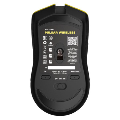 Hator Pulsar Wireless Yellow (HTM-318)