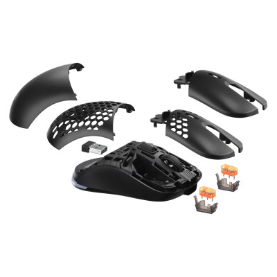 2E Gaming HyperDrive Pro RGB Wireless Black (2E-MGHDPR-WL-BK)