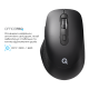 OfficePro M265B Wireless/Bluetooth Silent Click Black