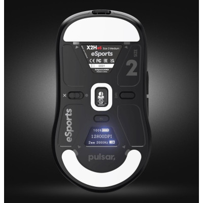 PULSAR X2H v3 eS Size2 8K Black (PX2H3ES21)